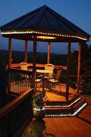 15 Attractive And Unique Gazebo Ideas That You Must Know Design Decorating Gazebo Led Rope Lights Gazebo Lighting