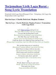 Check spelling or type a new query. Terjemahan Lirik Lagu Bara1