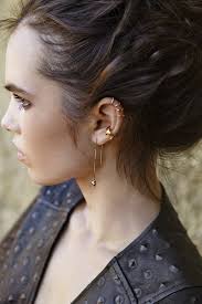 Auricular cartilage is located at the top of the ear, and it does not have blood vessels or nerve cells. 1001 Ideas For A Trendy Double Cartilage Piercing