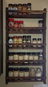 Rustic Wood Spice Rack Wooden Spice Rack Wood Spice Rack Pallet Spice Rack