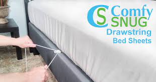 Elastic edged sheets are a fail! Comfy Snug Drawstring Bed Sheets Indiegogo