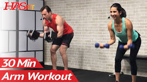 dumbbell arm workout for women men