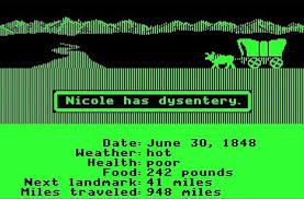 Always Picking The Banker And Then Having Your Family Die On The Oregon Trail Miss The Old Days Oregon Trail Game Oregon Trail