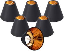 Check spelling or type a new query. Wellmet Chandelier Shades Only For Candelabra Bulbs Clip On Fitter Lamp Shades 3 X 6 X 5 Set Of 6 Amazon Com