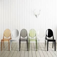 Kartell The Famous Plastic Culture Victoria Ghost Chair Kartell Victoria Ghost Chair Acrylic Chair