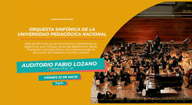 Concierto Orquesta Sinfónica de la Universidad Pedagógica Nacional