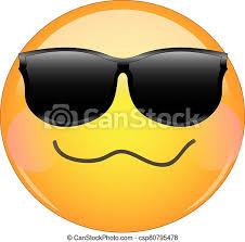 Click the chosen picture and then click in the field under this line, and the picture code will be copied to the clipboard automatically. Cool Drunken Blushing Emoji Yellow Face Emoticon Wearing Sunglasses With A Crumpled Mouth And Blush On Cheeks Expressing Canstock