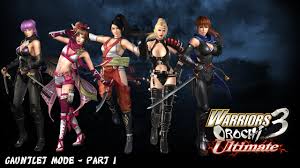 Warriors orochi 3 ultimate cheats and cheat codes, playstation 3. Warriors Orochi 3 Ultimate Gauntlet Mode Part 1 Youtube