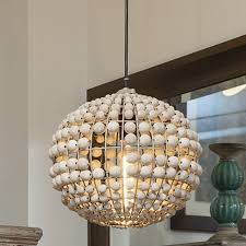Beaded Spherical Pendant Light Farmhouse Ceiling Light Porch Pendant Light Pendant Light