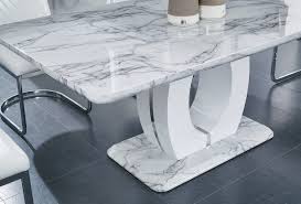 G894 Ii Table D894 4878 Global Furniture Usa Dining Room Sets Dining Table Marble Marble Top Dining Table Faux Marble Dining Table