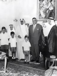 الزعيم جمال عبد الناصر و الملك سعود Old Egypt King Of The World Aswan