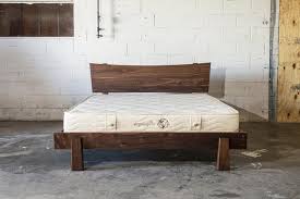 solid wood bed frame headboard horizon bed etsy wood bed frame bed frame and headboard solid wood bed