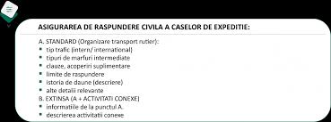 Ca sa ma asigur am sunat la asigurator sa intreb daca exista aceasta polita, ….surprizaaa, polita nu exista. Asigurare De Raspundere Pentru Transportatori