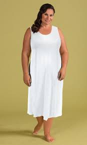 5 advantages of knitting with cotton yarn. Plus Size Jersey Cotton Knit Princess Seam Slip Dress On The Plus Side