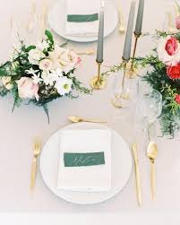 25.01.2018 · gold plates wedding table settings and decorations close up free photo. Place Settings Wedding Ideas Elizabeth Anne Designs The Wedding Blog