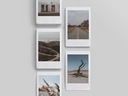 You can add any graphics thanks to the smart layer. Instant Photo Mockup 3 Instant Photos Mockup Freelance Graphic Design