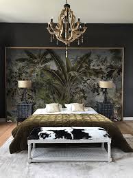 17 Facons D Adopter Le Papier Peint En Tete De Lit En 2020 Decoration Tete De Lit Tete De Lit Papier Peint Deco Chambre Parentale Moderne