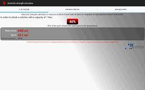 While we don't have a lab to test the strength of our tincture, this is probably close, but high. Alcoholic Strength Calculator For Android Apk Download