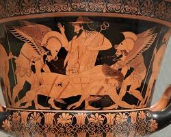 Image of Sarpedon Lycian Prince death Iliad classical art