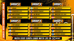 Uefa european cup football by bert kassies. Football On Bt Sport On Twitter The Europa League 2020 21 Group Stage Draw In Full Which Ties Are You Looking Forward To Watching The Most Ueldraw Https T Co Zg02pstuag