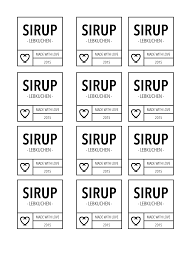 Etiketten Zum Ausdrucken Fur Verschiedene Sirups Als Pdf Zum Download Free Printables Etiketten Johannisbeersirup Ausdrucken