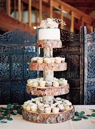 Cake Peace Of Cake Cupcake Tower For Wedding Summer Telluride Wedding Courtney Brad Via Rocky Mountain Bride Telluride Wedding Mountain Bride Wedding