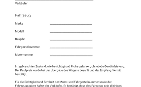 Beide erhalten je ein exemplar. Kaufvertrag Auto Motorrad Moped Vorlage Durchblicker At