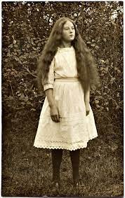 The Snapshot Century Rodger Kingston Rpkphoto Vintage Hairstyles For Long Hair Long Hair Styles 1910s Fashion