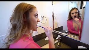 Hot Step Sister Helps Brother with Boner Problems: Eating Pussy Porn