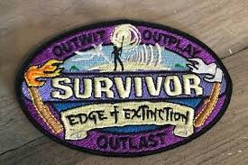 Survivor Logo Embroidered Patch Edge Of Extinction New Cbs Tv Show Season 38 Ebay Survivor theme survivor games survivor season survivor tv show survivor challenges survivor series fun challenges film relief society. survivor logo embroidered patch edge of extinction new cbs tv show season 38 ebay