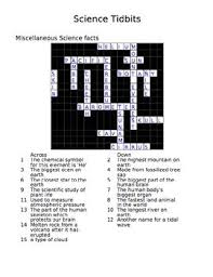 New edit share pdf:puzzle pdf:answers create an editable copy html5 crossword generator! A Science Crossword Puzzle Covering Miscellaneous Science Facts Answer Key Included Science Facts Science Puzzle