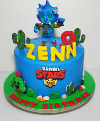 Most of all i love you and the cake. Brawlstar Birthday Cake Sooperlicious Cakes