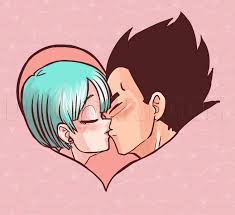 With a myriad of superbly illustrated characters, this epic series depicted a perfect storm of originality, style, and storytelling. How To Draw Bulma And Vegeta Kissing Dragon Ball Z Step By Step Drawing Guide By Puzzlepieces Dragoart Com