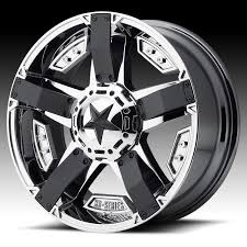 Black And White Rockstar Rims Kmc Xd Series Xd811 Rs2 Rockstar Ii Chrome Pvd Custom Wheels Rim Wheel Rims Chrome Wheels Custom Wheels