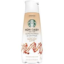 Starbucks® naturally flavored hazelnut syrup has a delicious rich and nutty flavor reminiscent of your last visit to a starbucks café. Starbucks Almond Milk And Oat Milk Hazelnut Latte Coffee Creamer 28 Fl Oz Target