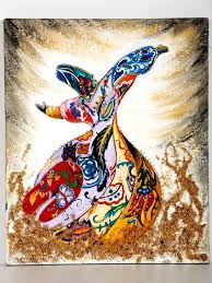 Affe Mehmet Aydemir Adli Kullanicinin Konya Mevlana Ve Husn I Hat Panosundaki Pin Islami Sanat Sanat Terapisi Soyut Sanat