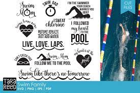 Download Swim Family Swimming Svg And Cut Files For Crafters 80906 Cut Files Design Bundles