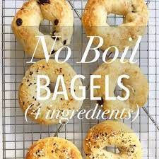 Heres A Bagel Recipe To Brighten Your Day Made Even Easier By Using Self-rising Flour And Greek Yogurt The Bagel Recipe Quick Bagel Recipe Bagel Recipe Easy