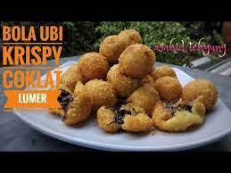 Cara Membuat Bola Ubi Crispy Coklat Youtube Resep Makanan Resep Coklat Resep Masakan