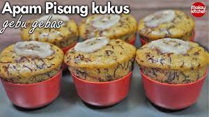 Untuk lebih sedap, ia boleh dihidangkan bersama kelapa parut. Apam Pisang Kukus Sukatan Cawan Gebu Gebas Youtube