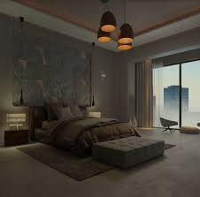 Sun and moonlight alike are enriched and enhanced thanks to the rich smokiness of the hue. 3d Model Modern Gray Bedroom Design Cgtrader