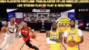 — portland trail blazers (@trailblazers) august 19, 2020. Nba Playoffs Game 1 Portland Trailblazers Vs Los Angeles Lakers Live Stream Play By Play Reaction Youtube