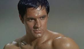 John Gavin as Julius Caesar in "Spartacus" (1960)