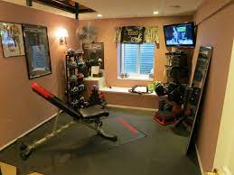 This design proves that it's possible to use the home gym for other purposes, such as putting the sports equipment, fishing rods, and even placing a small kitchen. Small Home Gym Layout Off 64