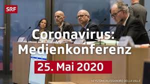 Information about the current measures regarding coronavirus. Medienkonferenz Des Bag 25 Mai 2020 Live Srf News Youtube