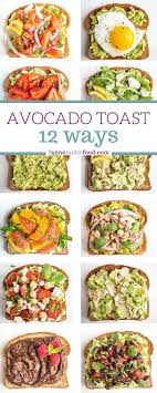 Mischen Sie Und Kombinieren Sie Avocado Toast Rezepte Mit Herzhaften Und Sussen Optionen Grossartig F Healthy Breakfast Recipes Recipes Food