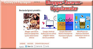 Guney59 Paylasim Blogger Icin Yeni Bunlarda Ilginizi Cekebilir Yayi Blogger Sablonlari Website Uygulamalar