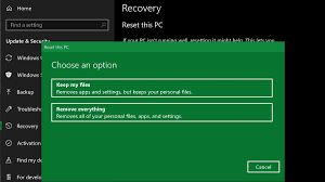 A system restarting automatically without any notification can lead to data corruption and to a permanent data loss. How To Factory Reset Windows 10 Techradar