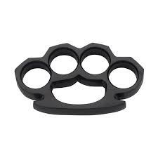 Shopping Cart Brass Knuckles Black Steel Brass Knuckle Tattoo