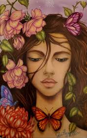 Coloring book inspiration for nature connection